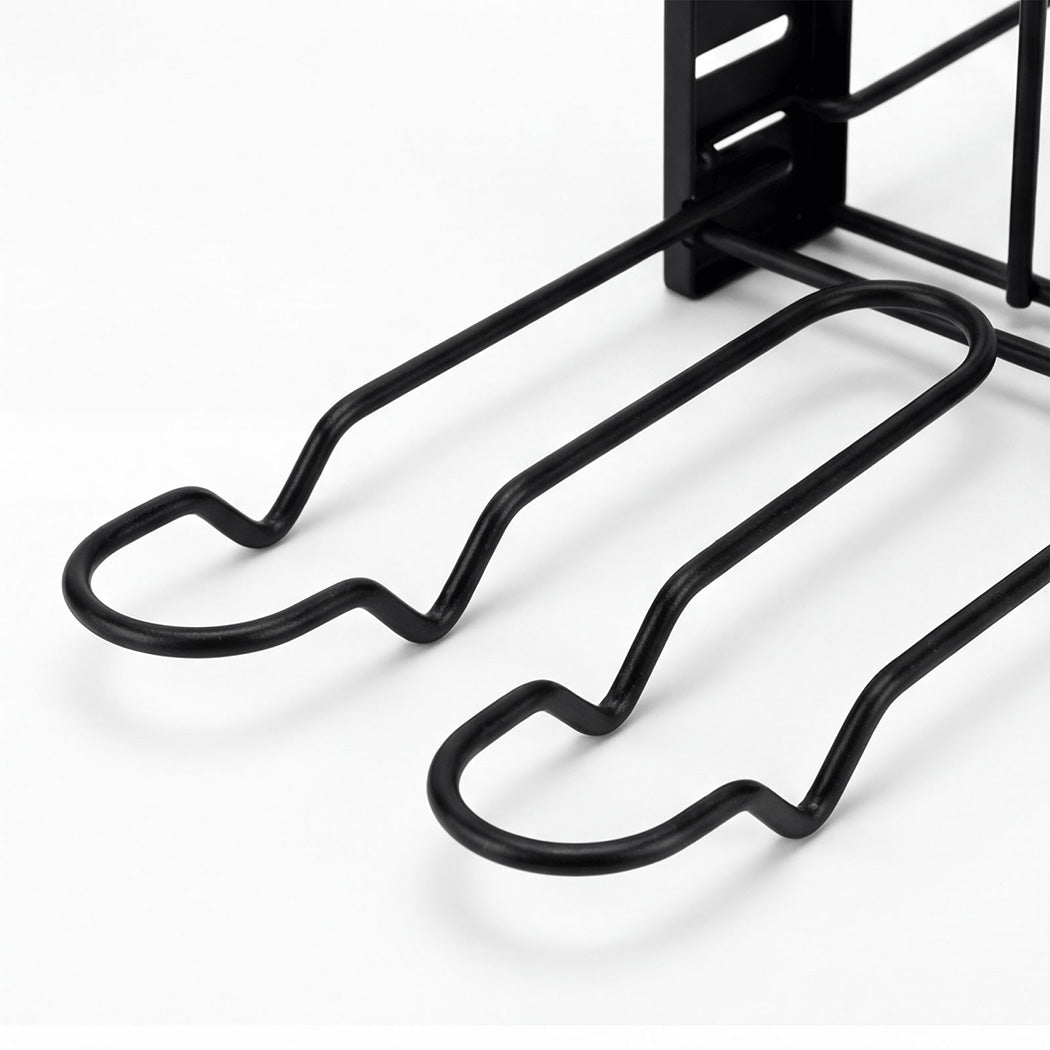 8 Tier Pot Pan Rack Organiser Kitchen | Simpledeals