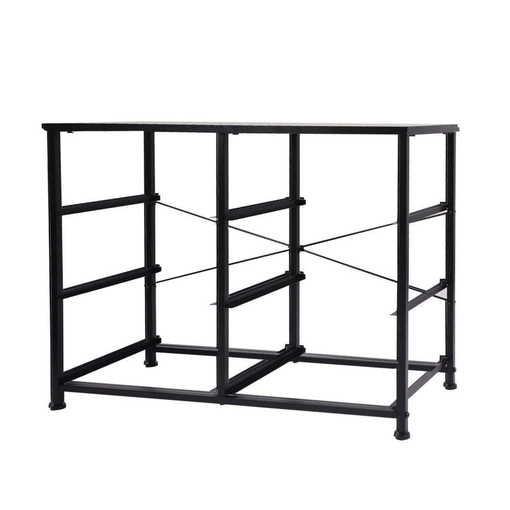 Storage Cabinet Tower Chest of Drawers Dresser Tallboy 6 Drawer Dark Grey