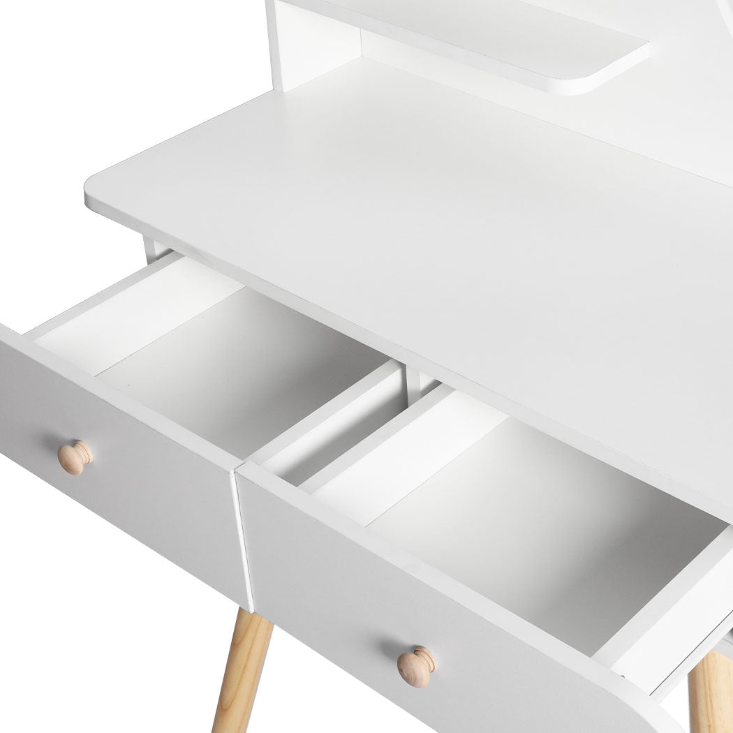 Luxury Dressing Table Stool LED Mirror  Foldable Function Classic with id11&12