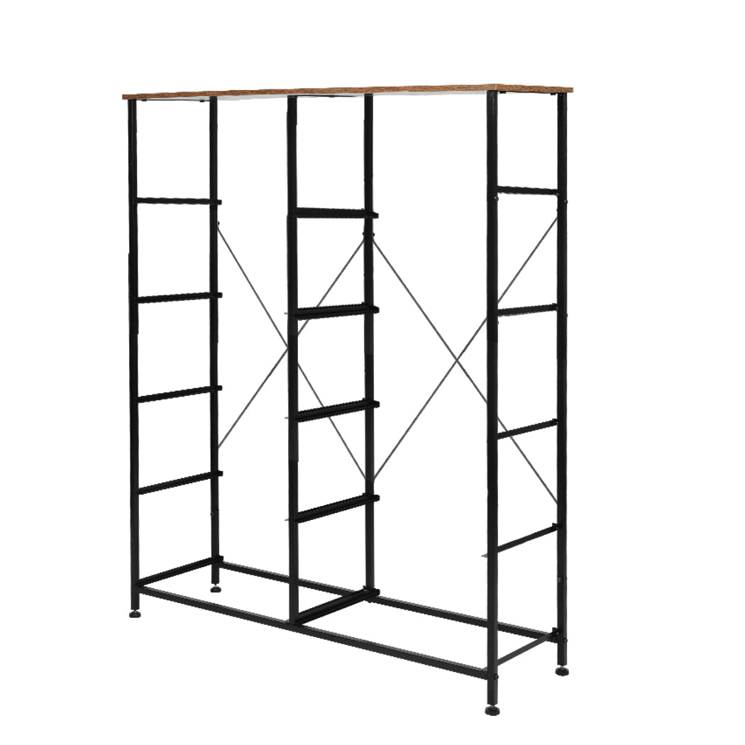 Storage Cabinet Tower Brown 88x30x112cm