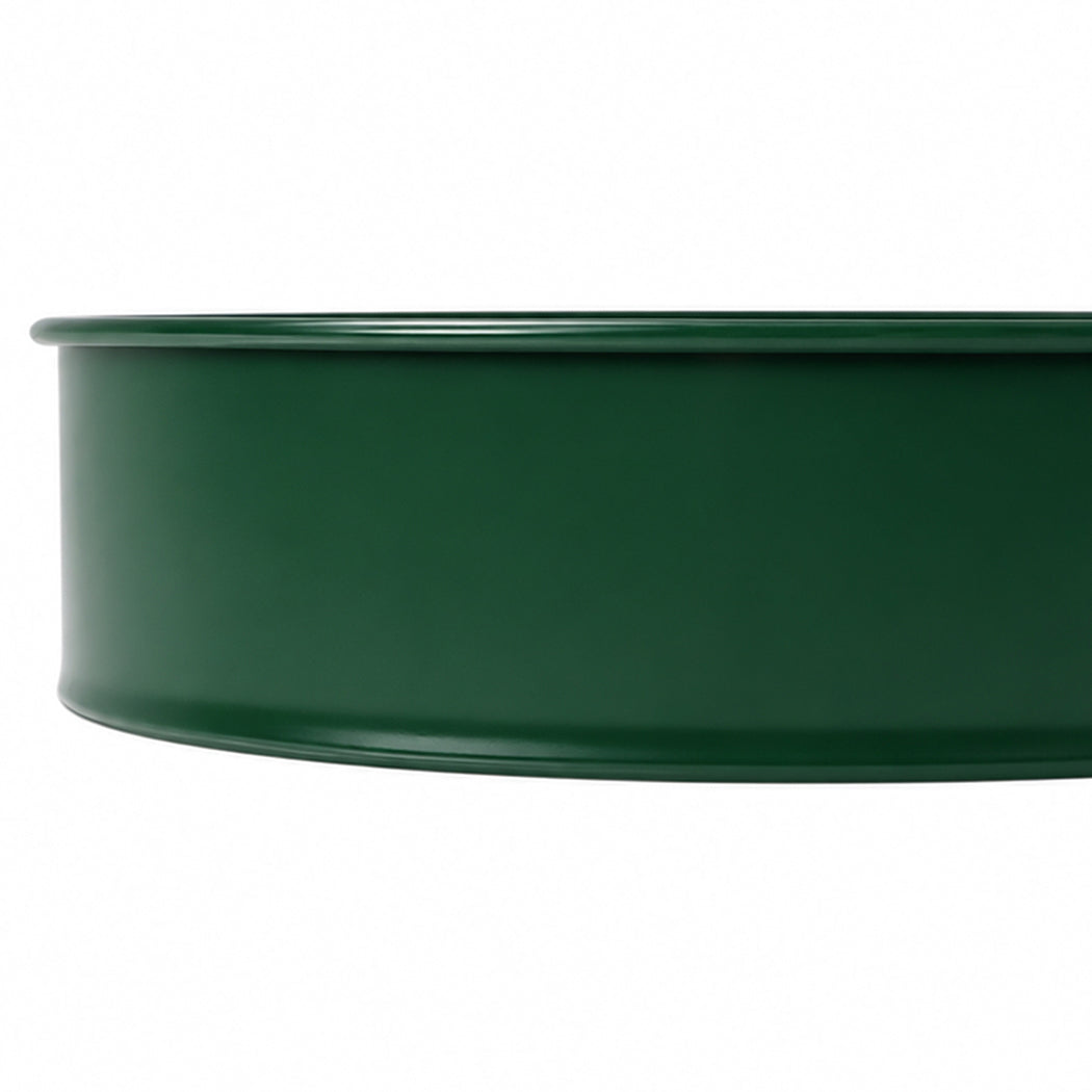 Garden Sieve Set Green Metal 31.2x7.2cm