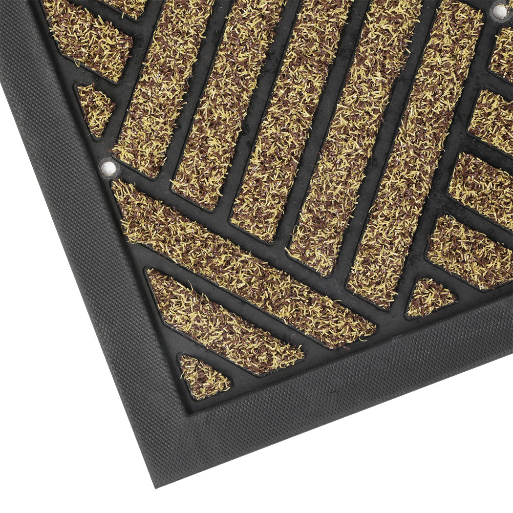 Front Door Mat Heavy Duty Non Slip 43x73cm