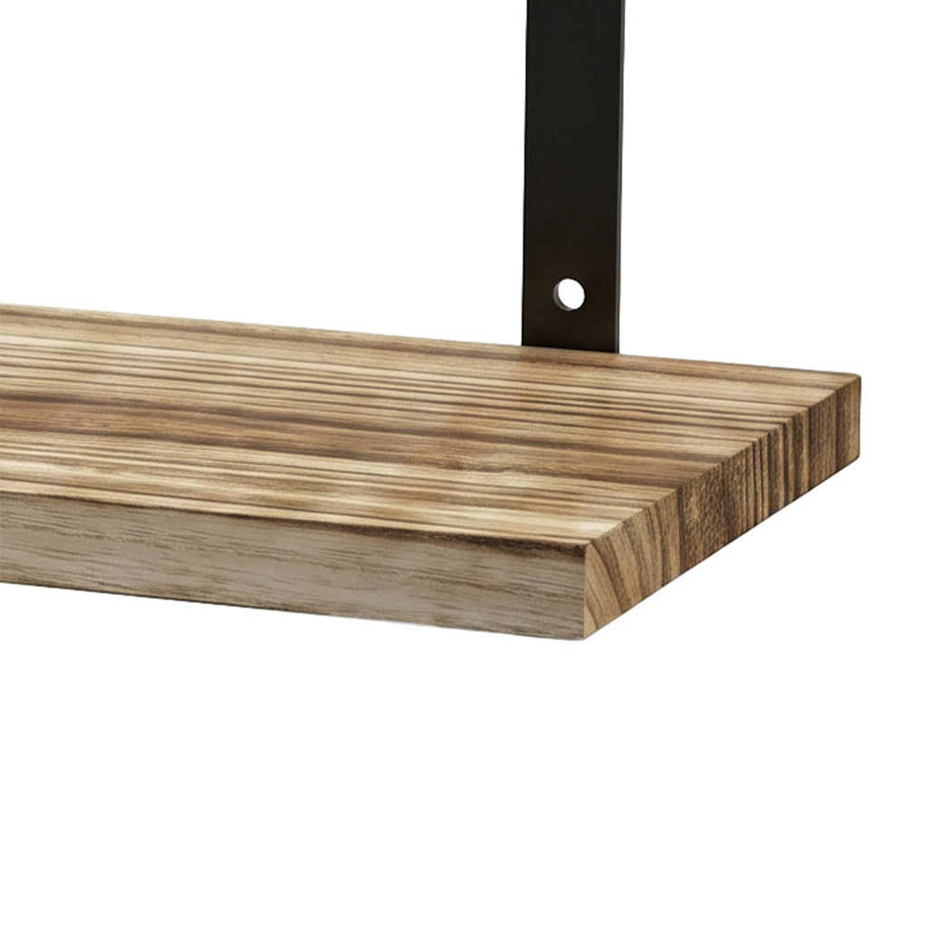 Floating Wall Shelves Set 3pc Basket Storage | Simpledeals