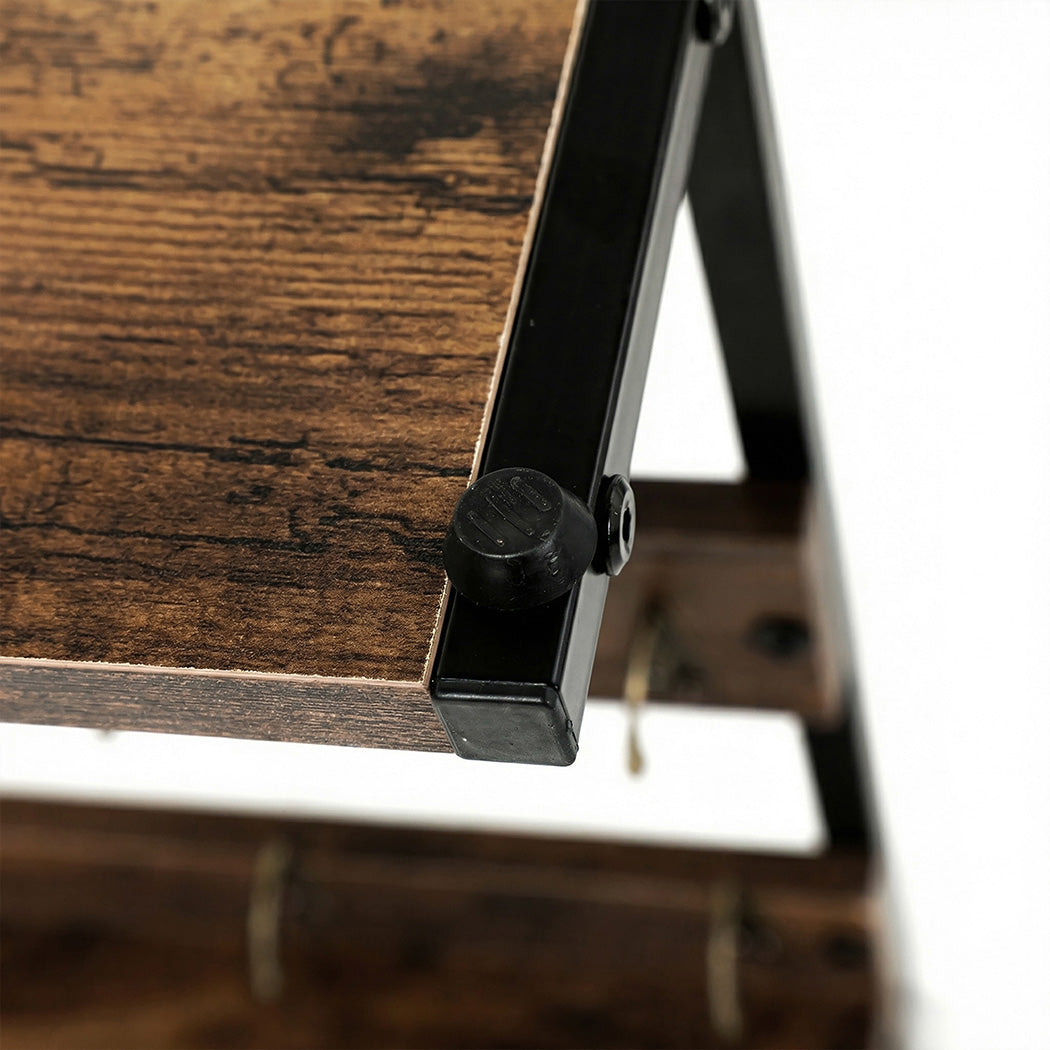 Mug Holder Stand Industrial 2 Tier 8 Hooks | Simpledeals