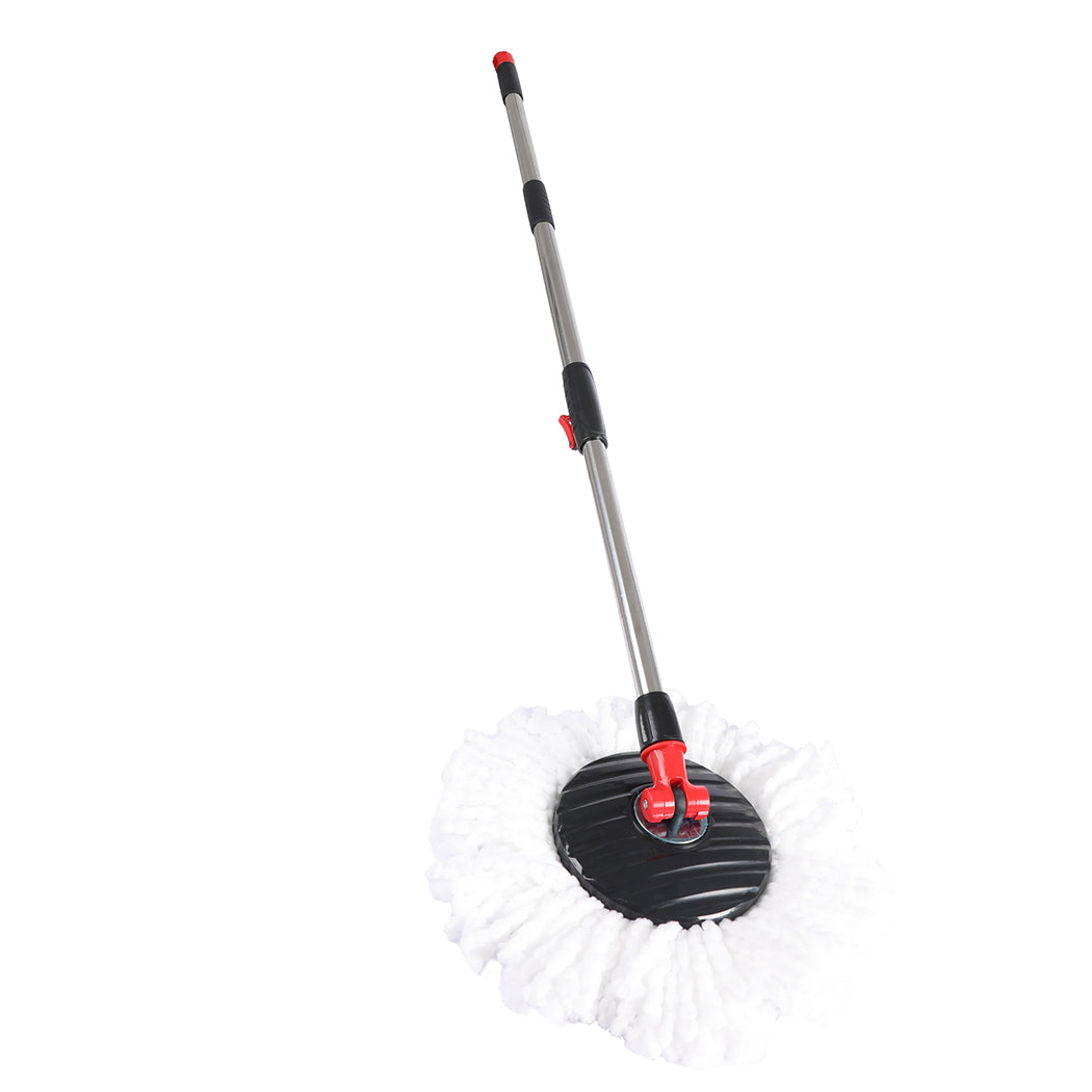 Black colour - Cleanflo Spin Mop Bucket Set 360 - Black