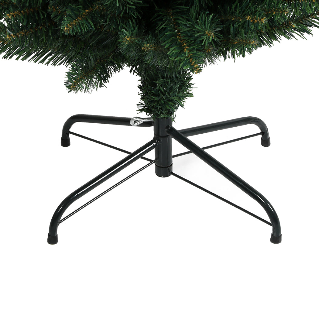 Compact 1.8M 600Tips Pencil Christmas Tree  Wood Finish Classic | Wood finish