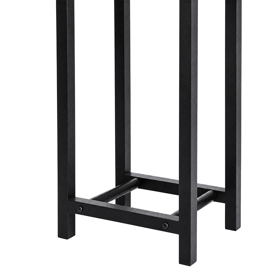 Firewood Rack Metal Log Holder Indoor Outdoor | Simpledeals