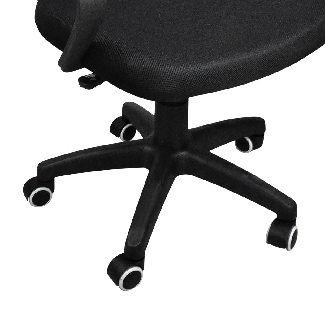 2x Office Chair Gaming Computer Mesh Chairs -Grey