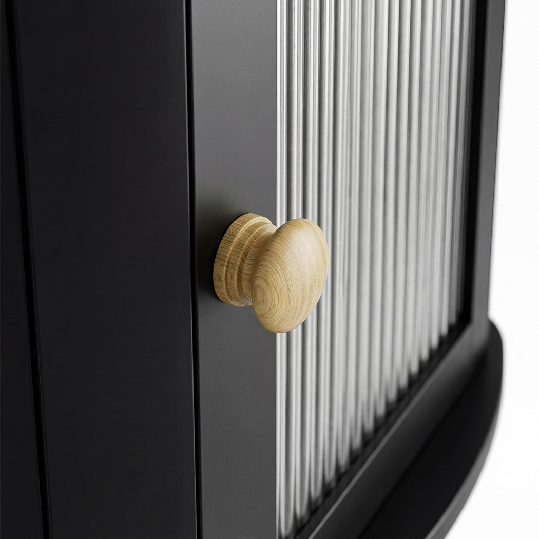 Corner Bread Box 2 Tier Bamboo Kitchen Storage | Simpledeals