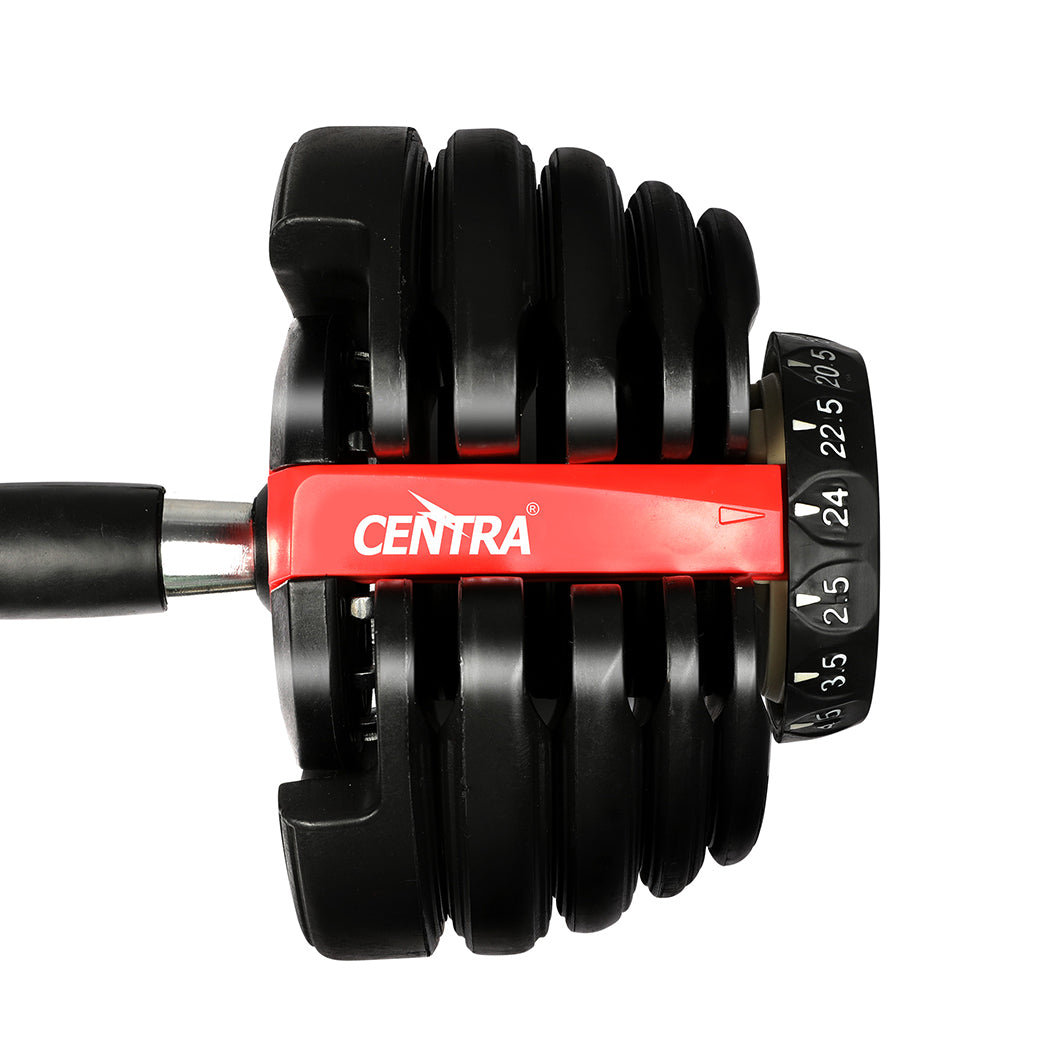 Adjustable Non-slip Steel Gym - Black 45x23x21cm