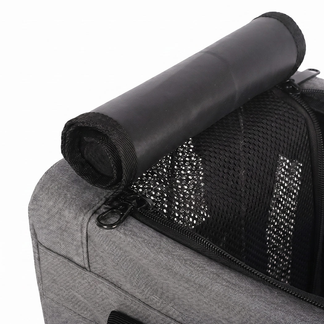 Cat Carrier Airline Approved Mesh 42x23x28cm