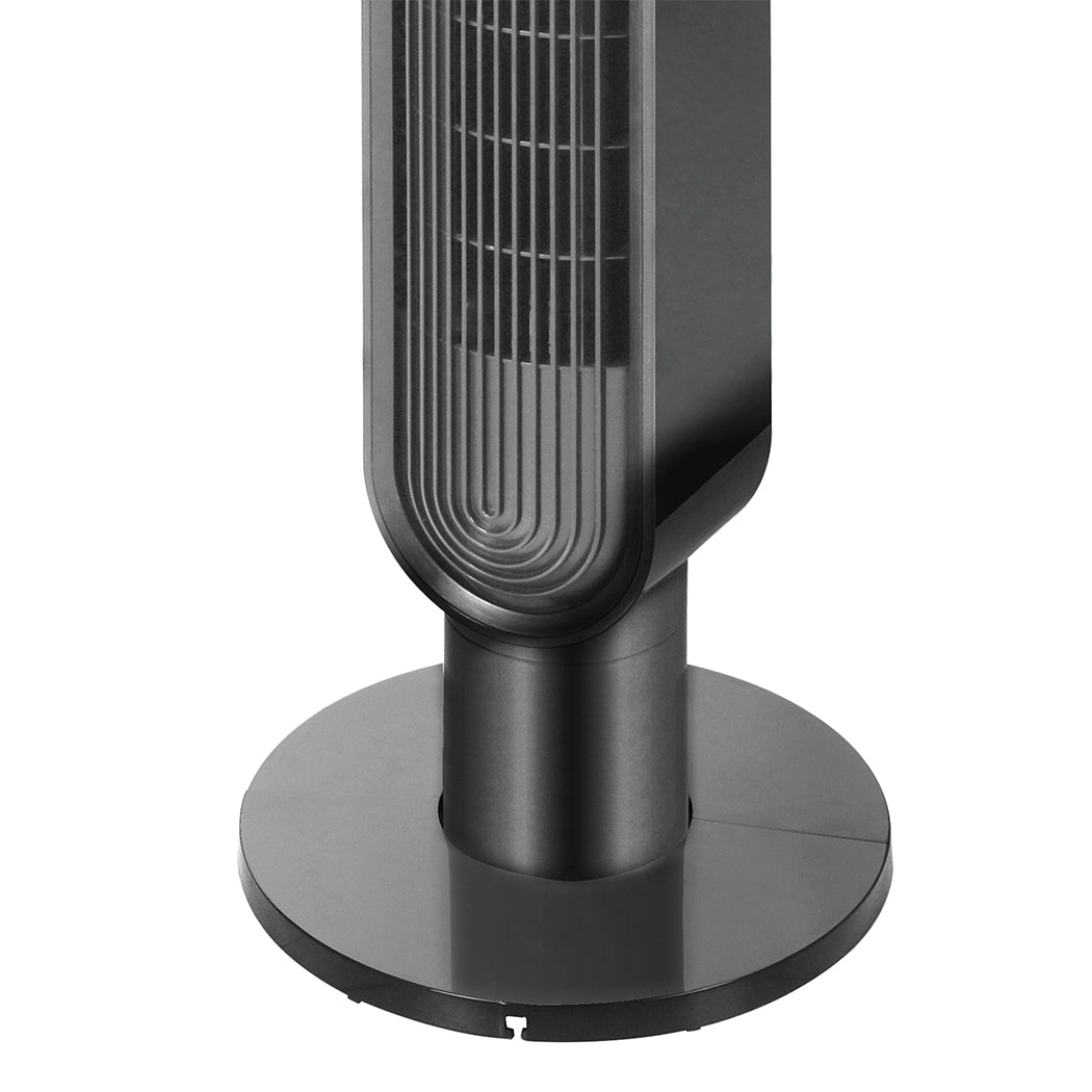 Black colour - Portable Bladeless Tower Fan Black