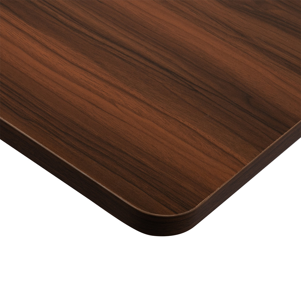 Luxury Motorised Standing Desk Adjustable 140cm Walnut 1000x 1MM