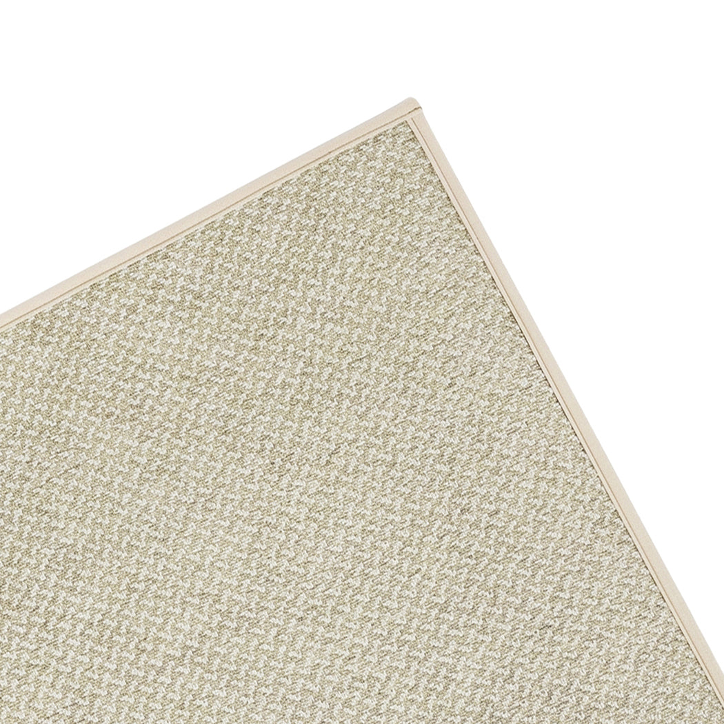 Front Door Mat Non Slip Brown 76x43cm