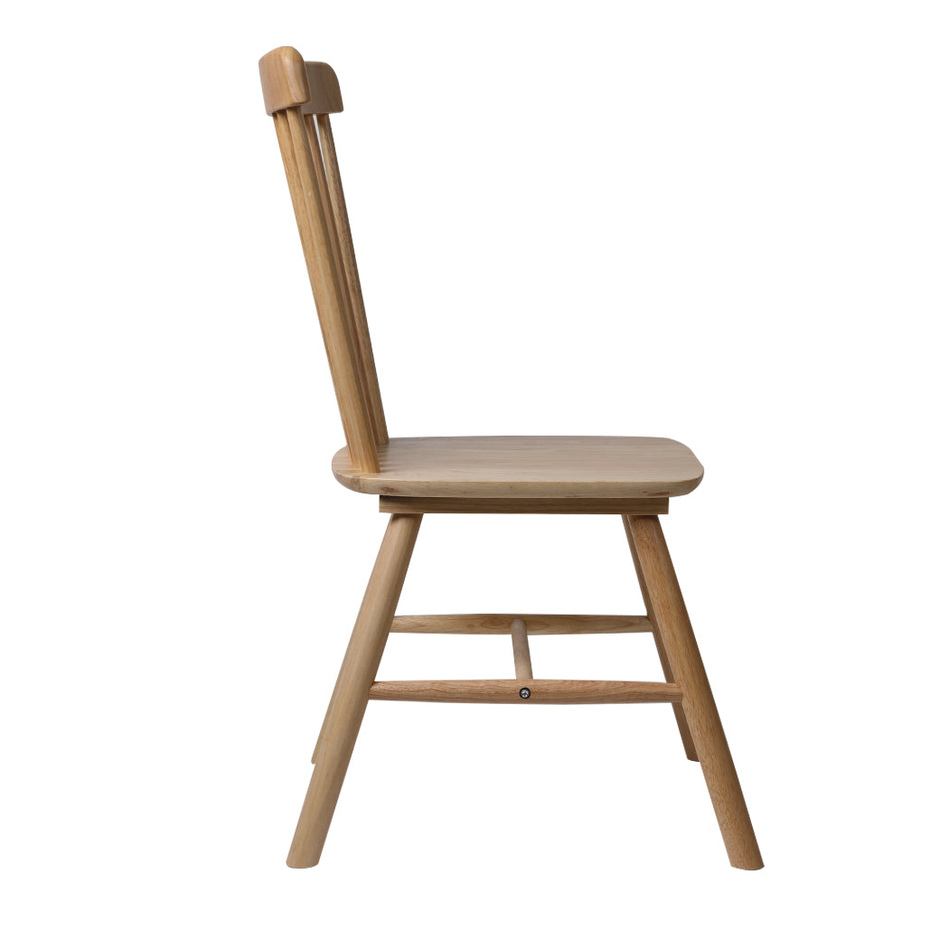 Versatile 4x Dining Chairs Kitchen Windor Oak  Soft Cushion