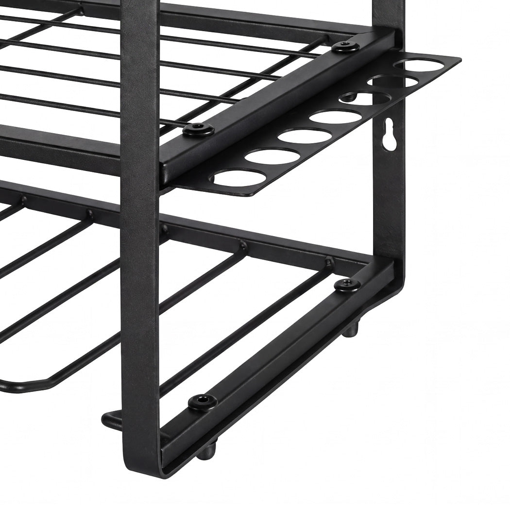 Wall Mounted Tool Rack 3 Tier 66x20x32cm