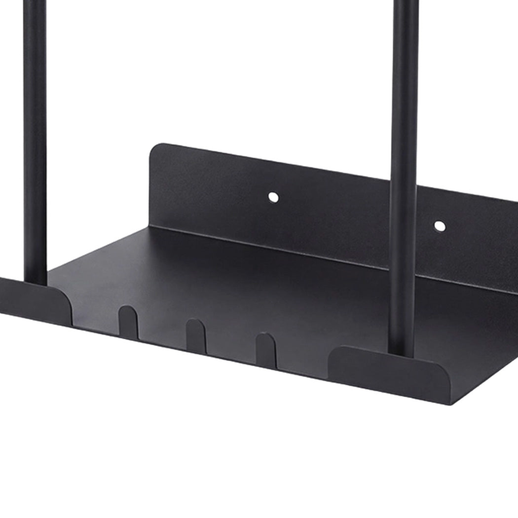 Wall Mounted Adjustable Towel Rack 3 Hooks | Simpledeals