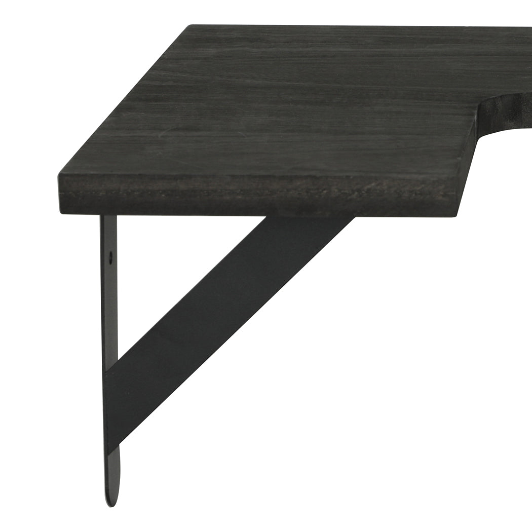 Corner Floating Shelves 3pc L-Shaped Wall | Simpledeals