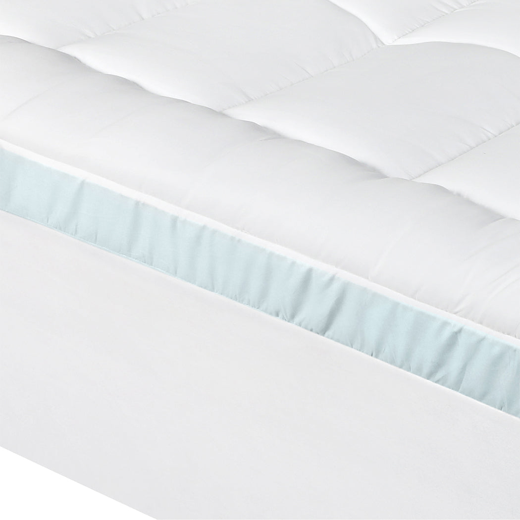 Memory Foam Mattress Topper 8cm Thick 137x190x8cm