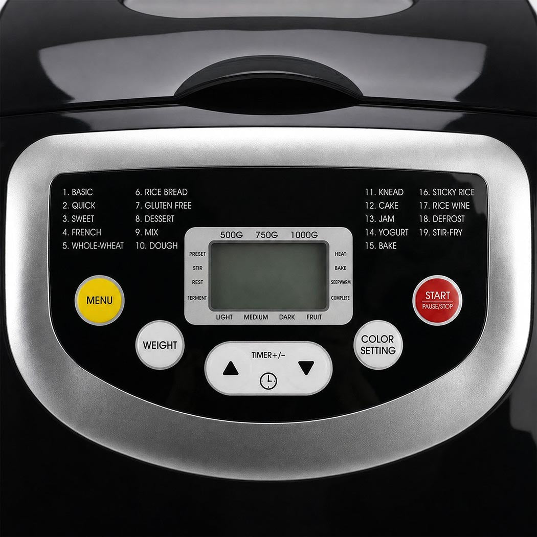 Bread Machine 600W Automatic 33.5x27.2x29.5cm