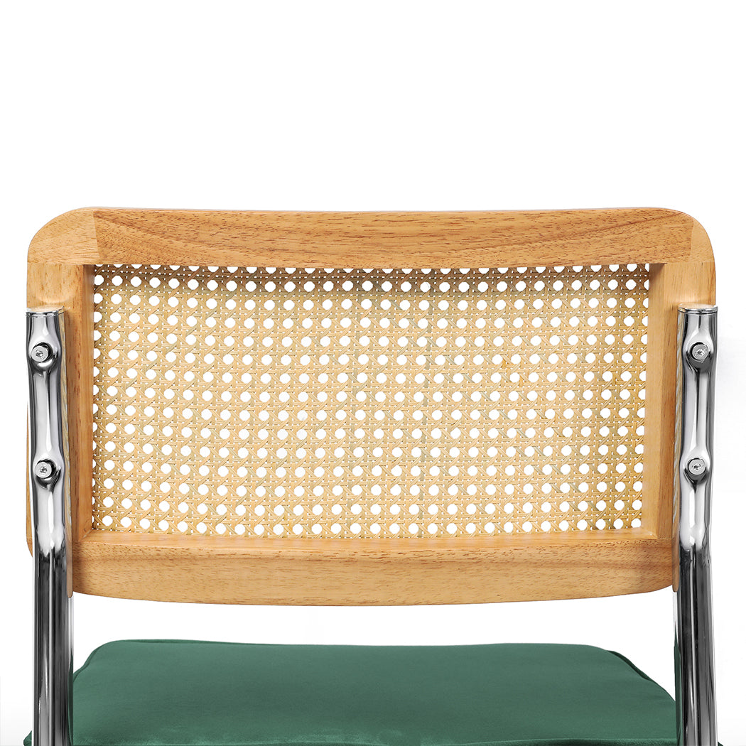 Rattan Dining Chairs Natural 47x53x83cm