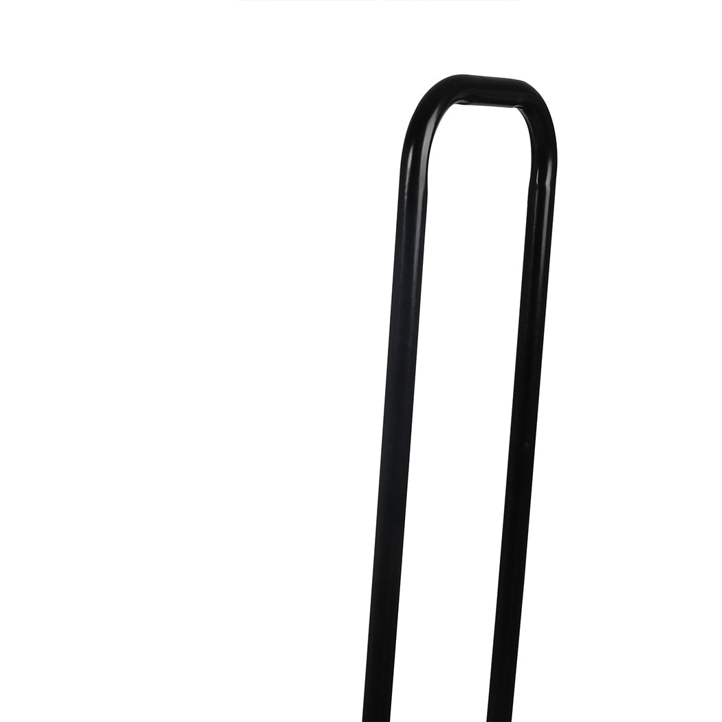Firewood Rack Heavy Duty Steel Holder 123x33x126cm