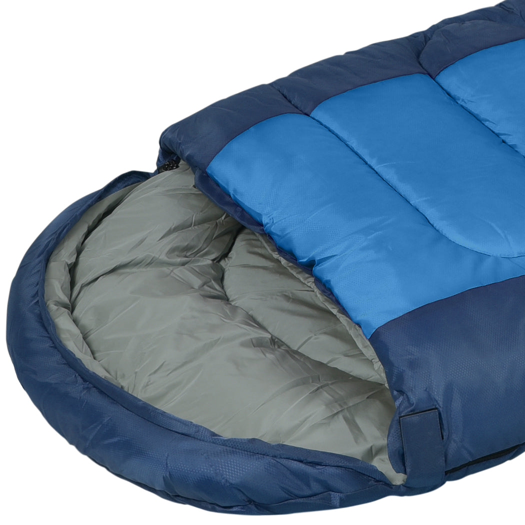 Sleeping Bag Outdoor Camping Blue