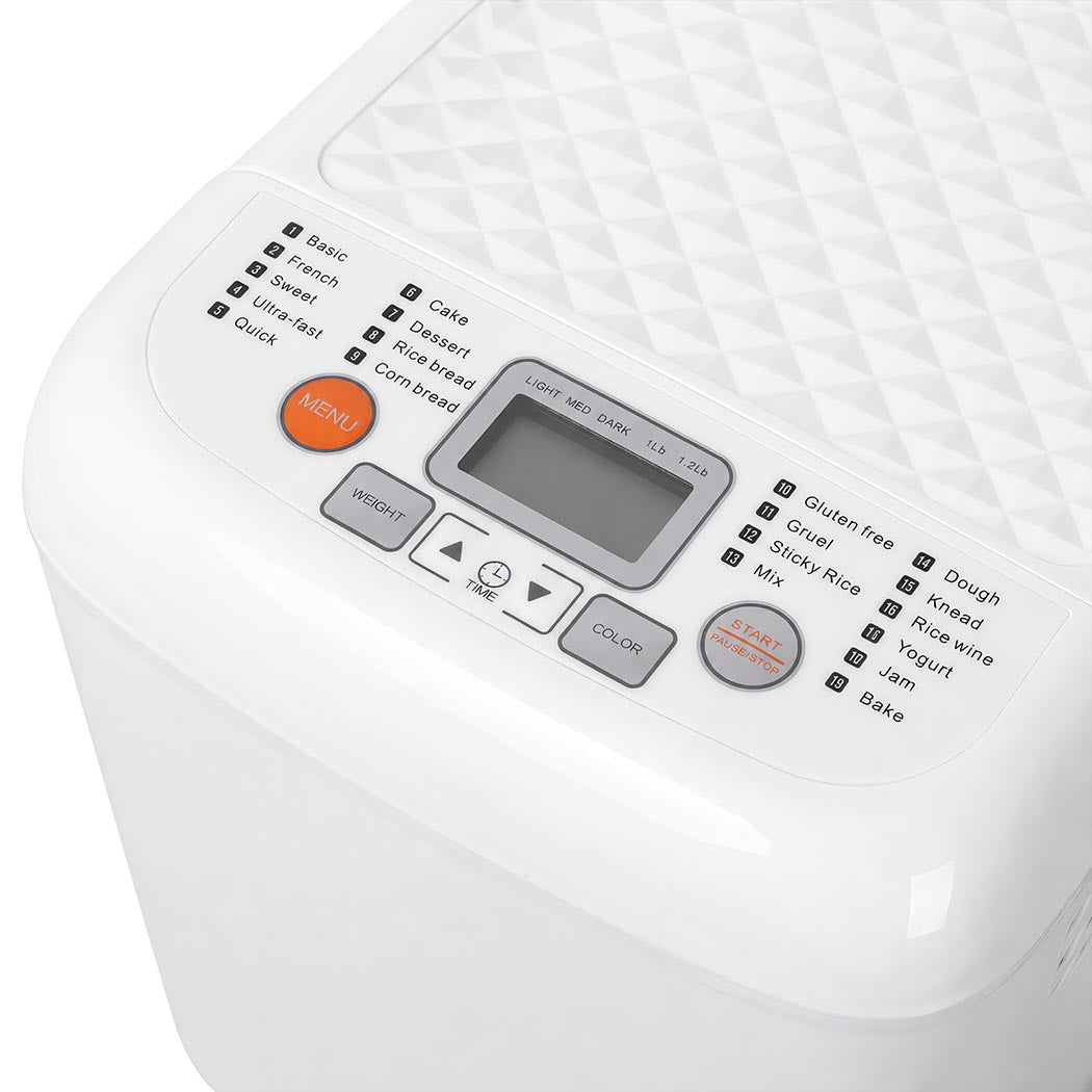 Bread Machine 19-In-1 500W 31.5x23x24.5cm