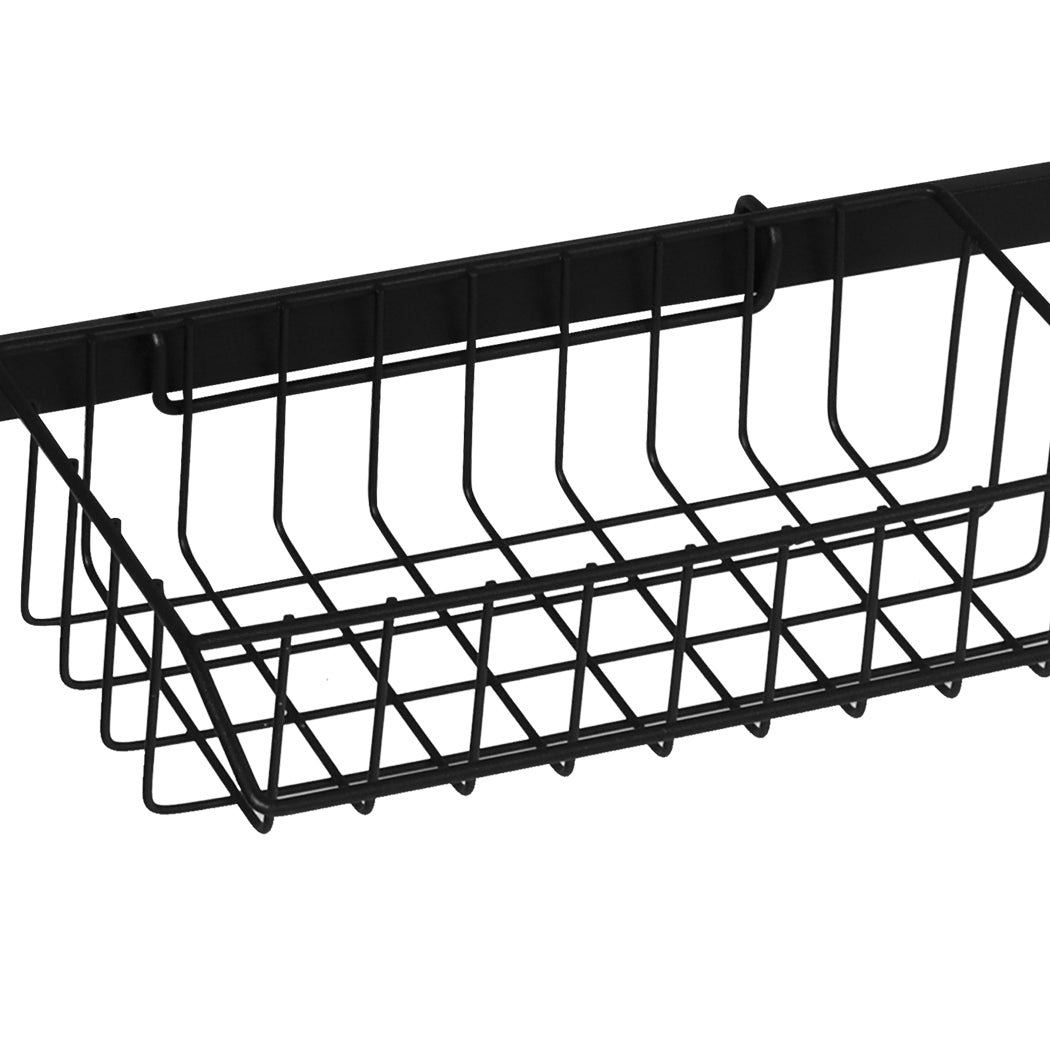 85 Cm - Dish Drying Rack Over Sink Steel 85 CM