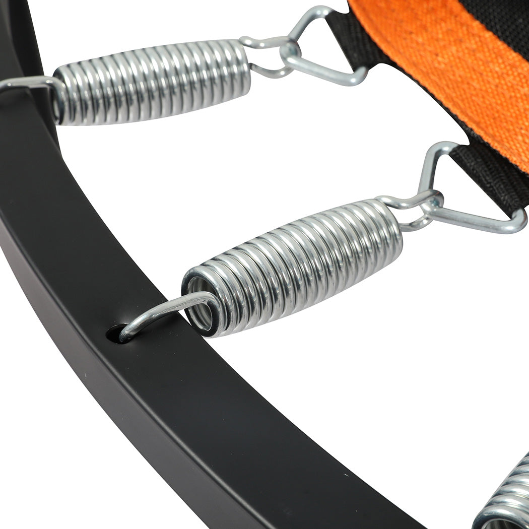 Mini Trampoline Round Exercise Rebounder 122x122x27cm