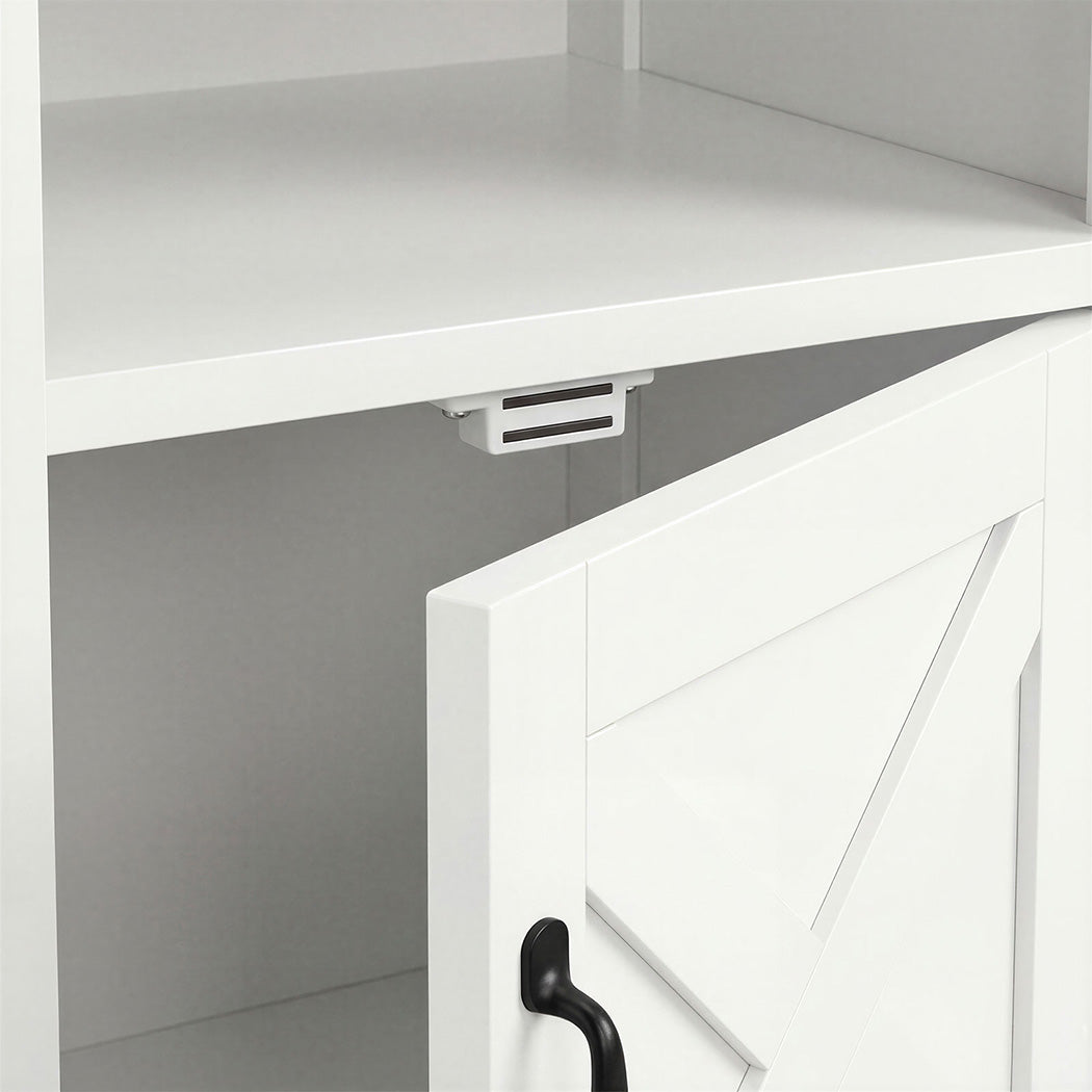 White Wooden Bedside Tables 45x40x60cm