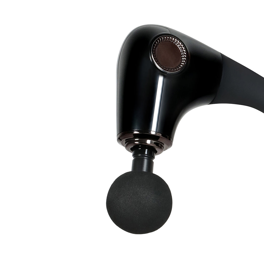 Massage Gun Extended Handle Black 35x19cm