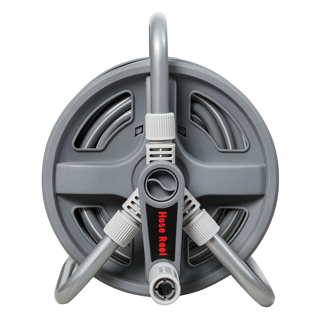 Portable Hose Reel 20M Grey 11x15cm