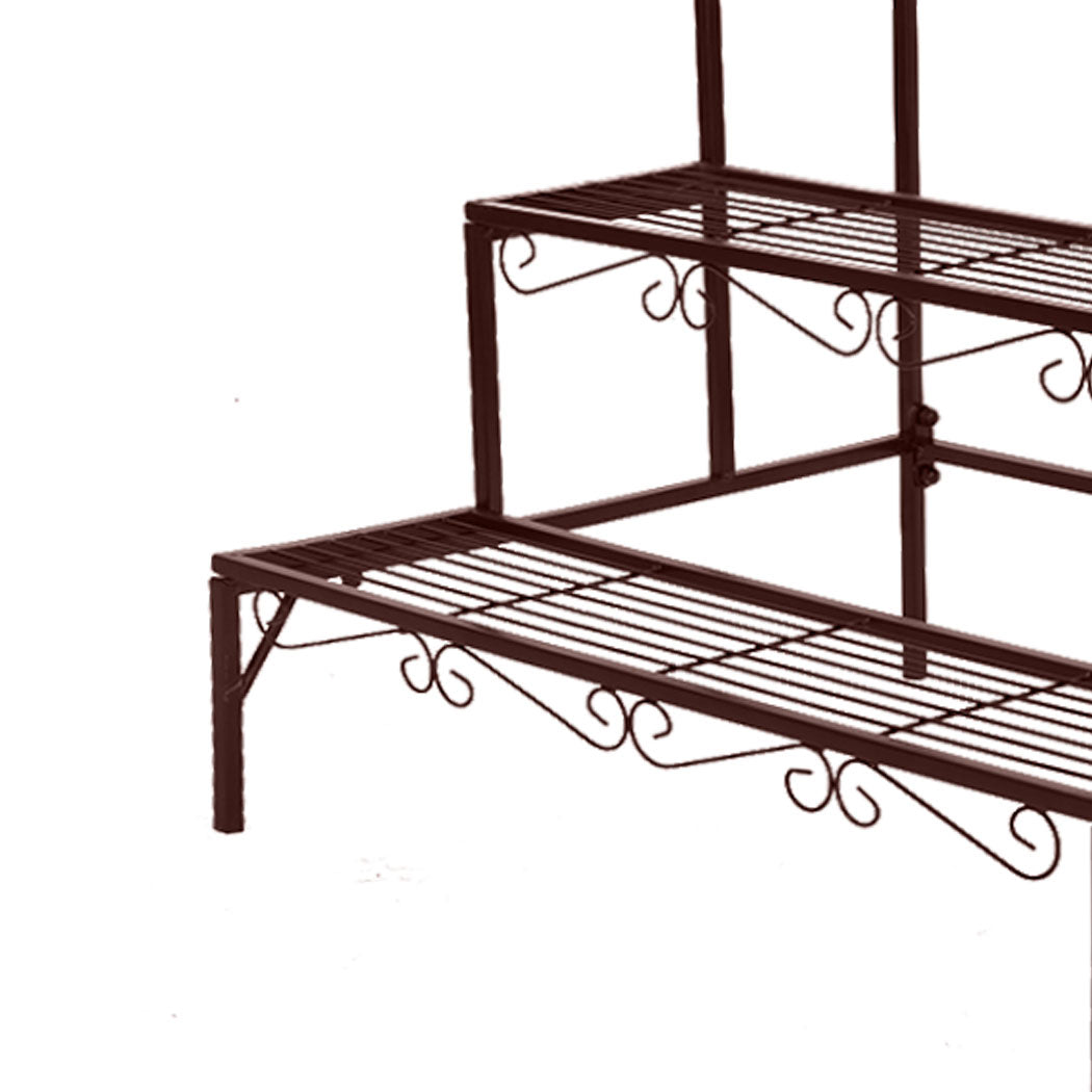 Stylish Plant Stand 3 Tier Rectangle