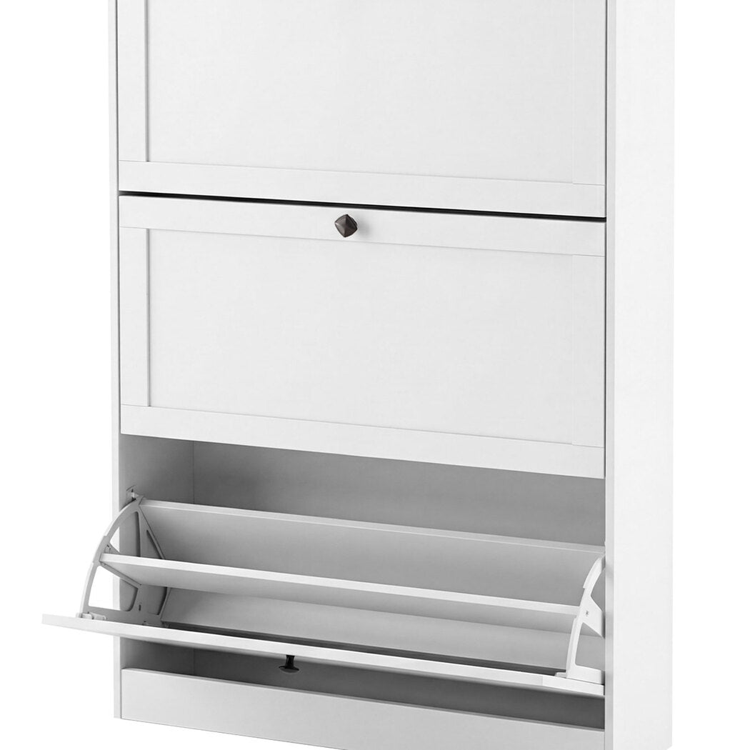 Flip Drawer Shoe Cabinet 3 Drawer Storage Rack | Simpledeals