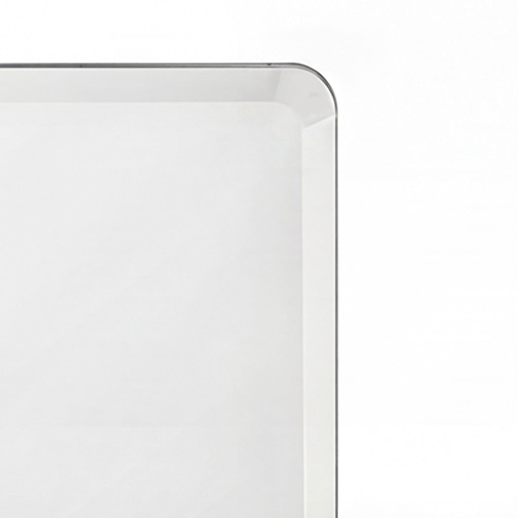 Frameless Wall Mirror Tempered Glass 60x45cm | Simpledeals
