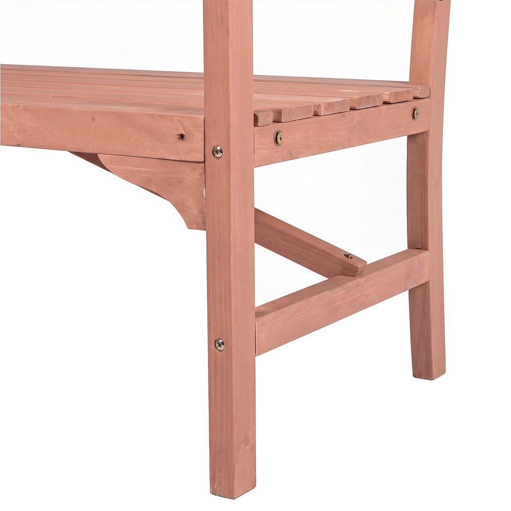 Garden Bench 3 Seater Wooden 143x61x88cm