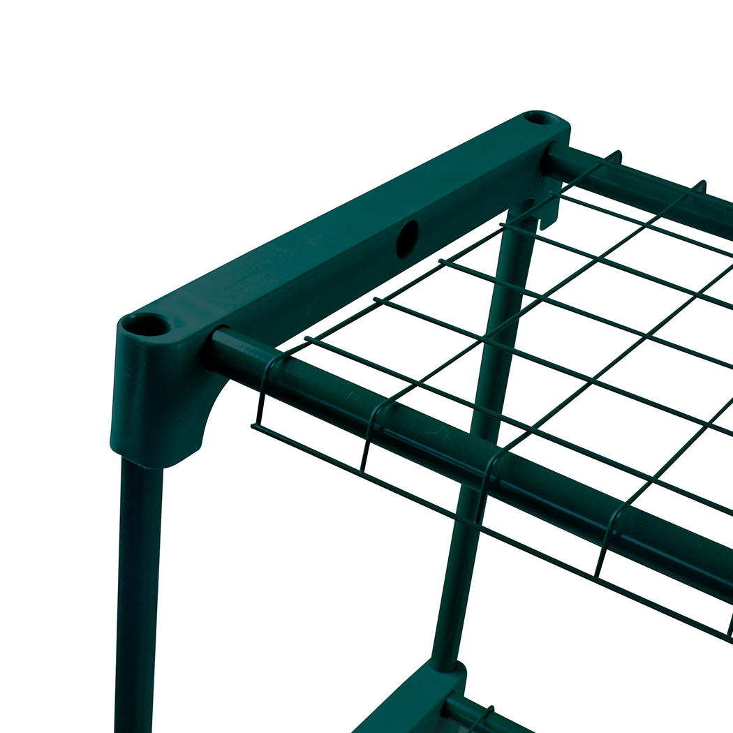 2x 5-Tier Plant Shelves Garden Flower Pot Rack Indoor Outdoor