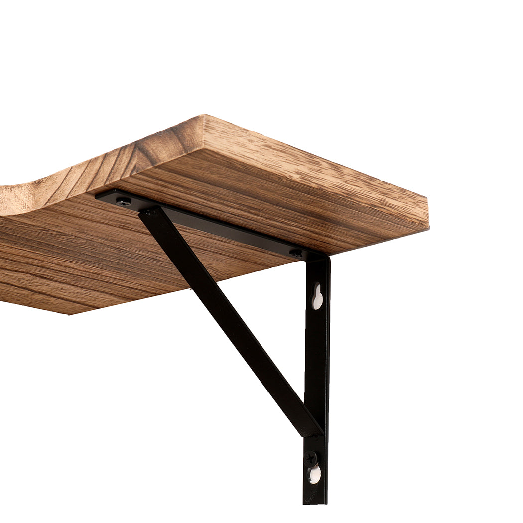 Floating Shelf DIY Corner Hanging, Pcs Shelves Wall Mounted