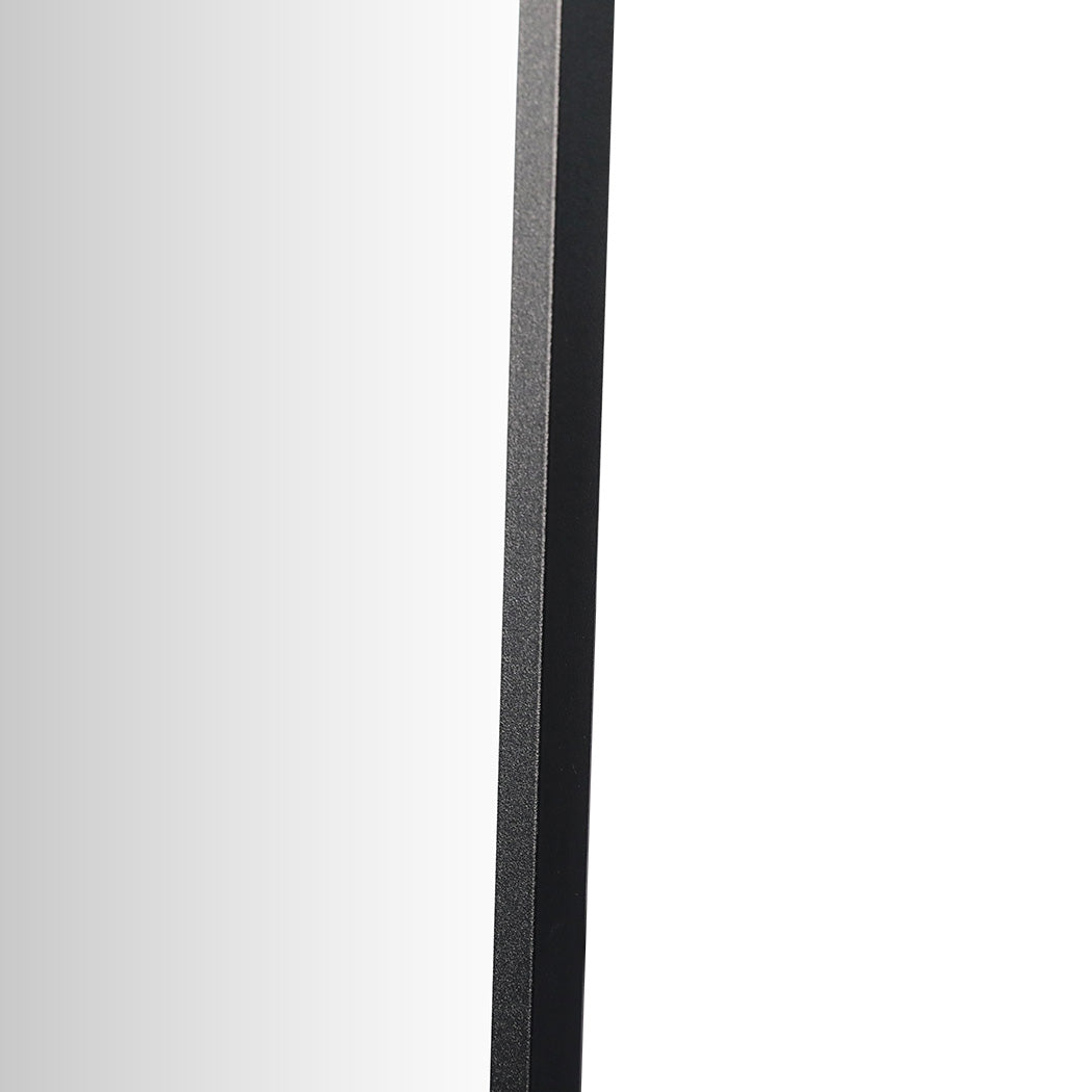 Full Length Mirror 165x60cm Black Floor Wall | Simpledeals