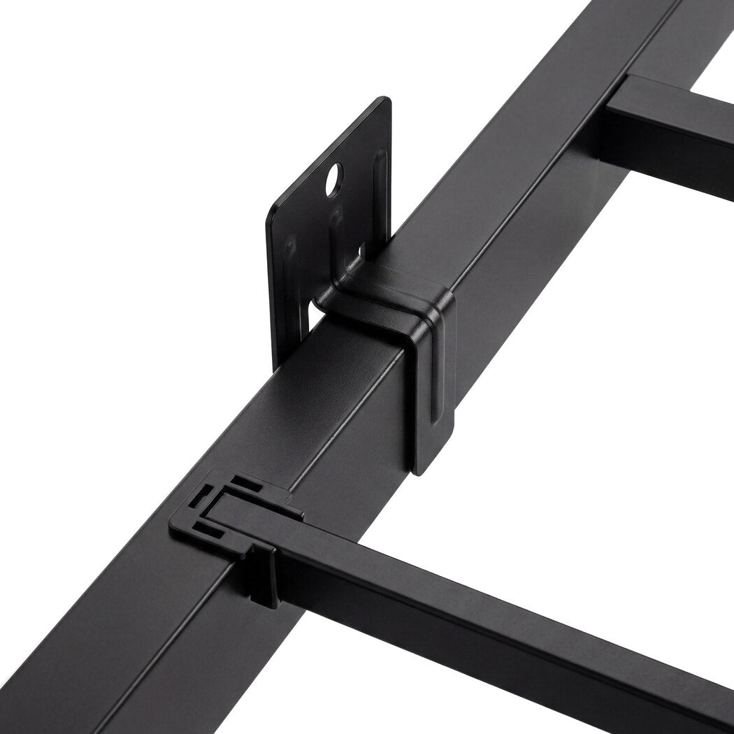 Double Bed Frame LED USB Headboard Storage | Simpledeals