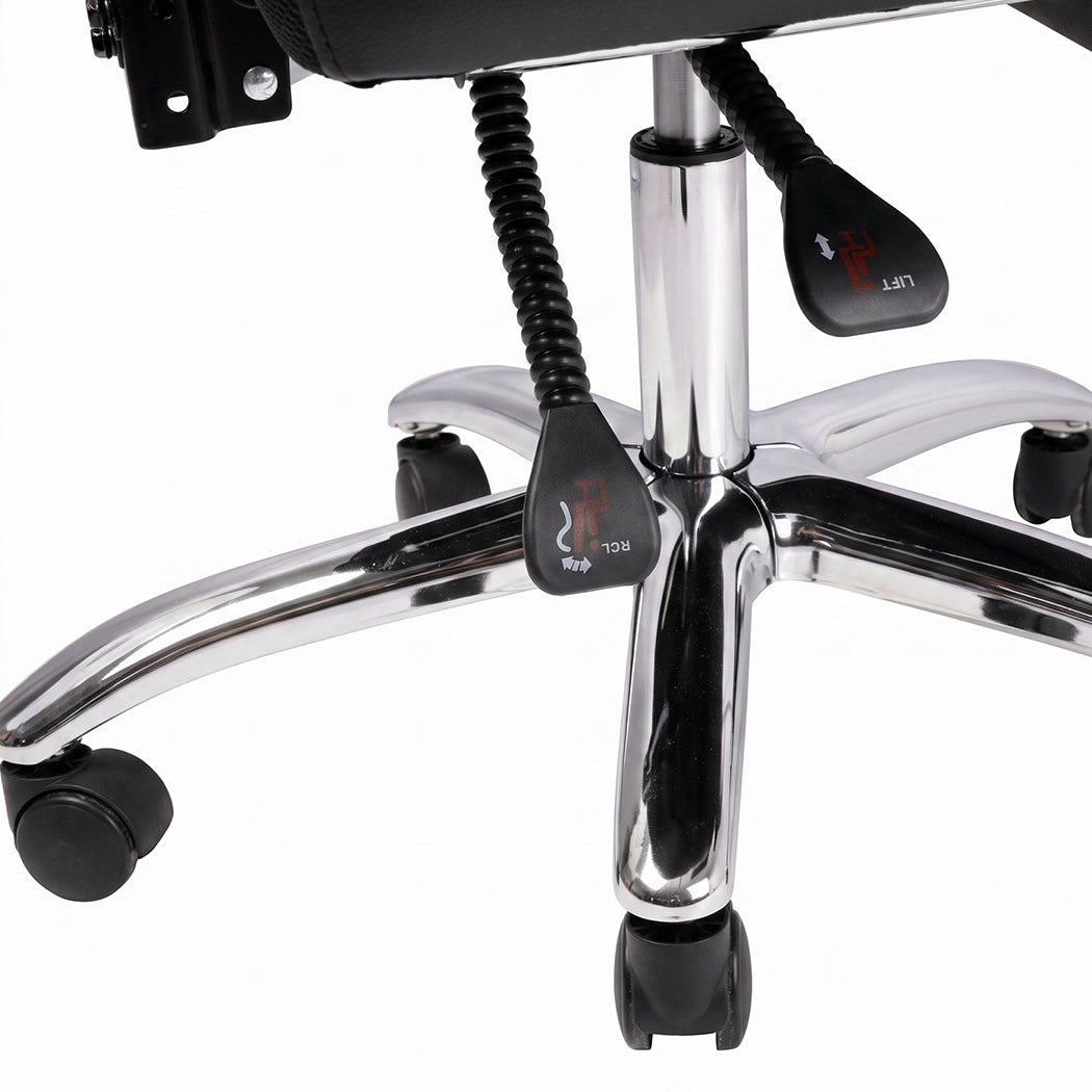 Ergonomic Gaming Chair With Footrest