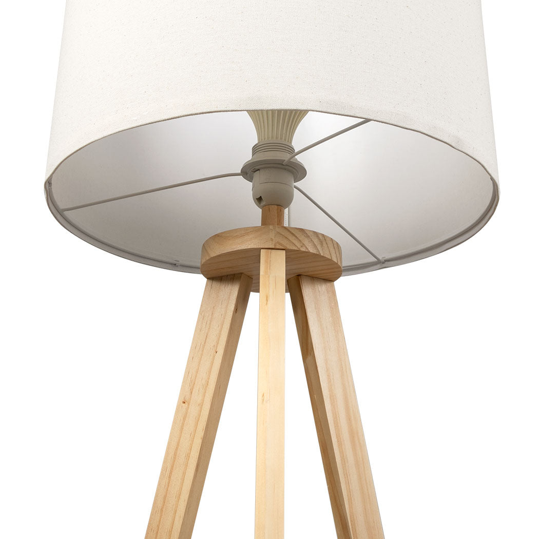 Cozy Tripod Floor Lamp with Shelf  Foldable Function Classic | id4 - photo 6