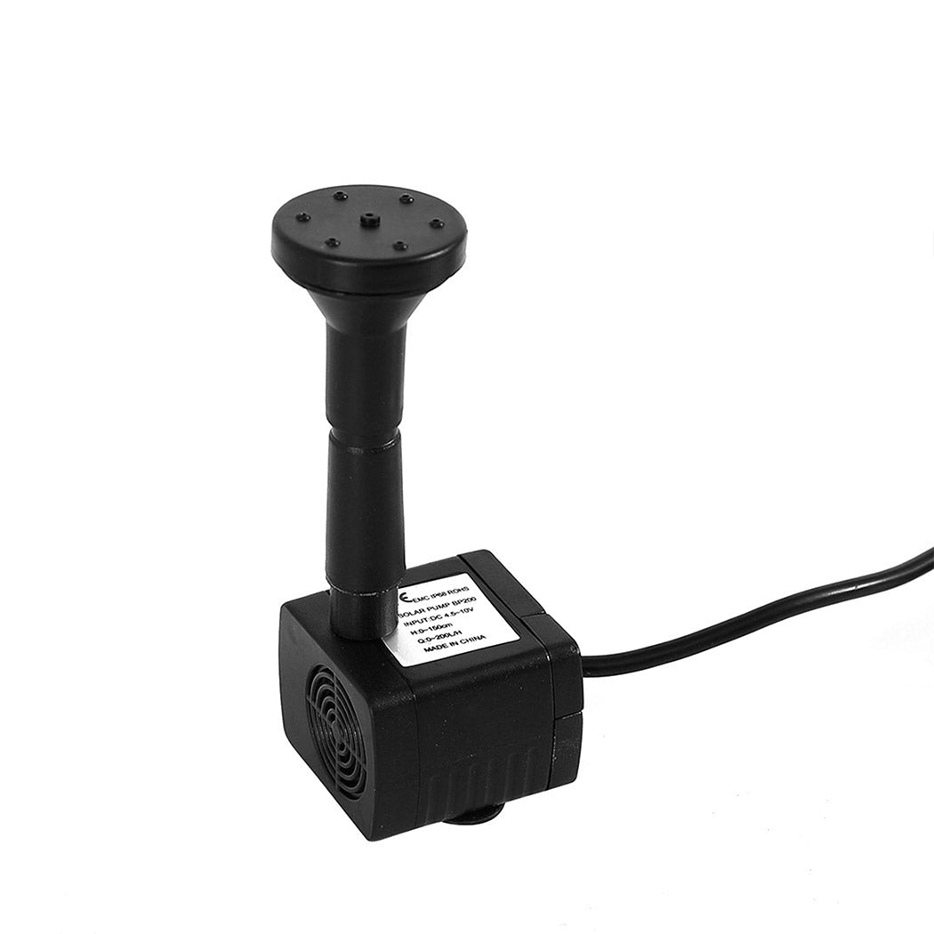 Solar Powered Water Fountain Pump