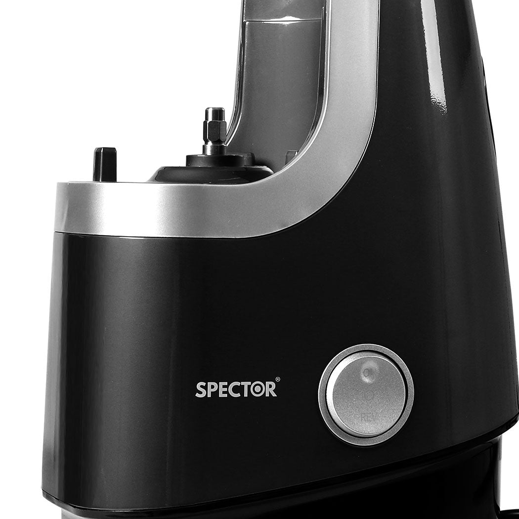 Luxury Slow Juicer Cold Press Whole Black  Wood Finish Classic | id4
