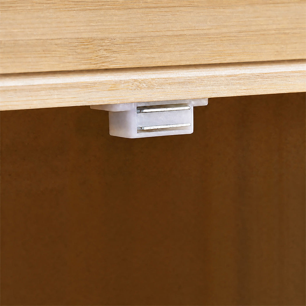 Bamboo Bread Bin Double Layer Cutting Board | Simpledeals