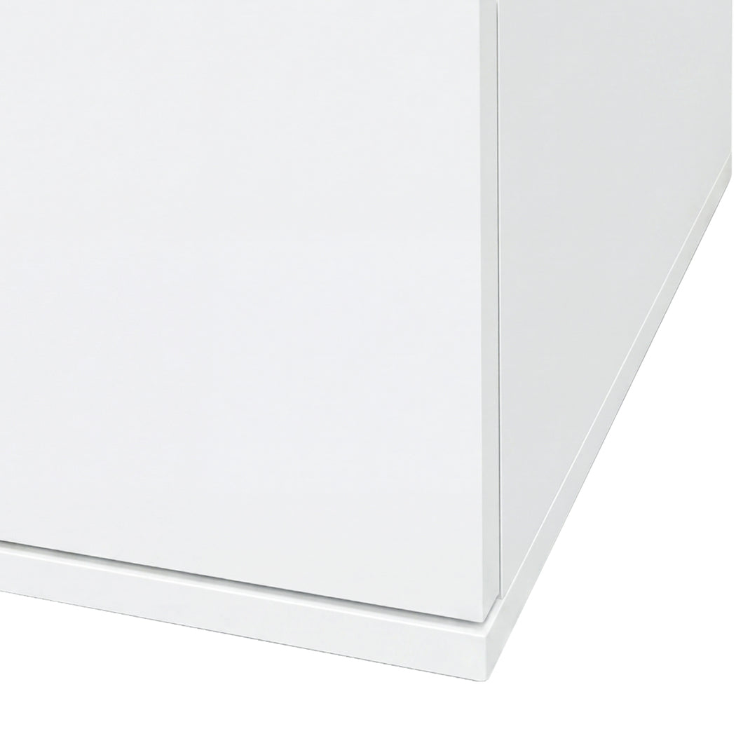7 Drawer Tallboy Dresser White Storage Cabinet | Simpledeals