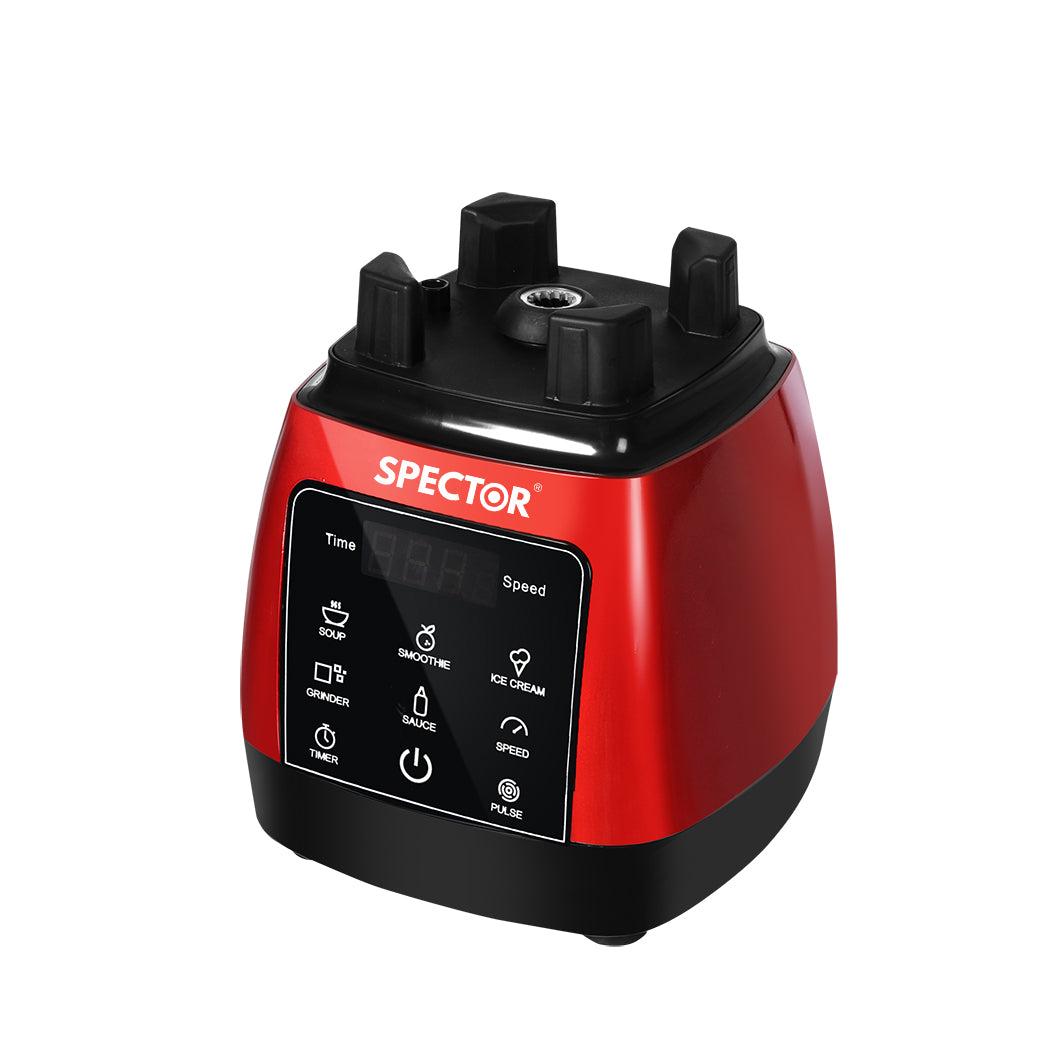 2L Commercial Blender Mixer Red