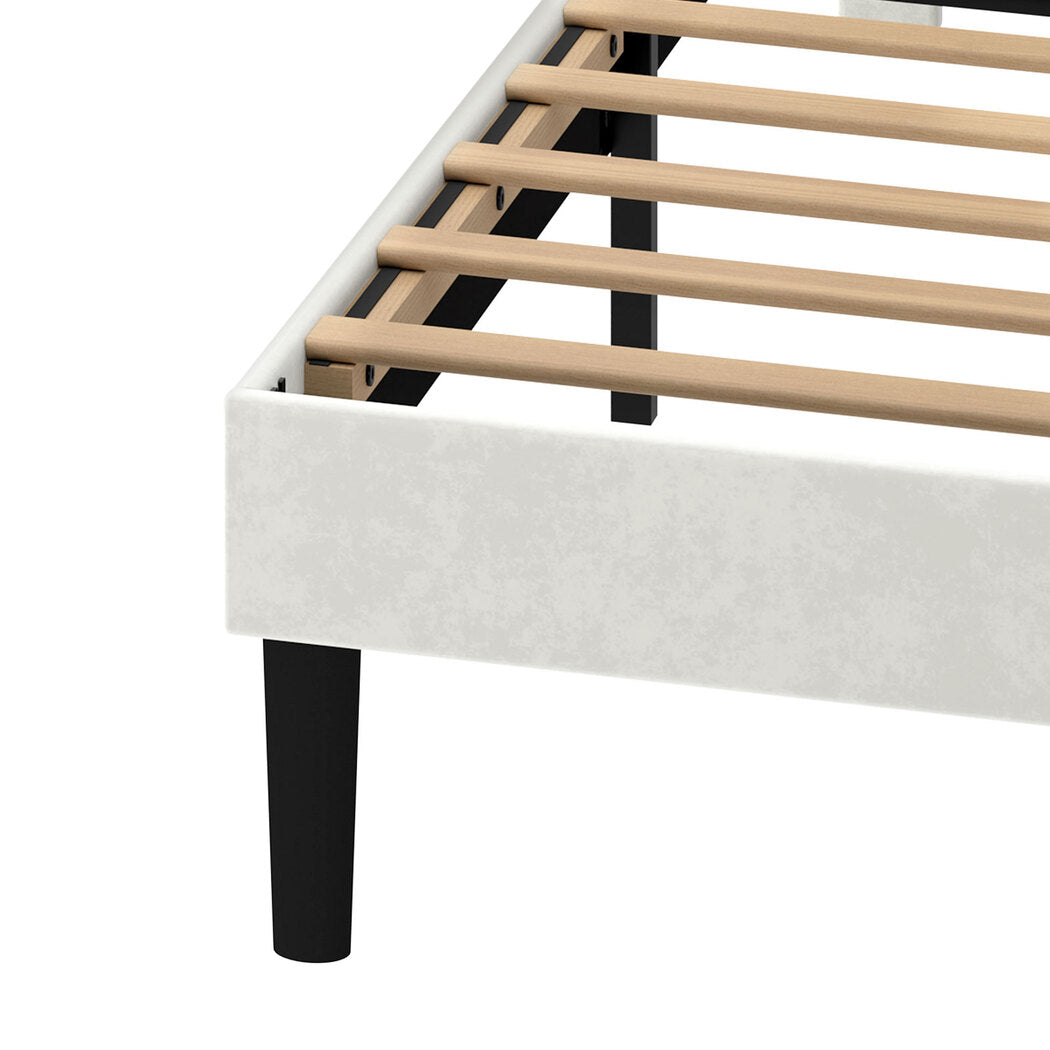 Double Bed Frame Upholstered 190x139.5x113cm