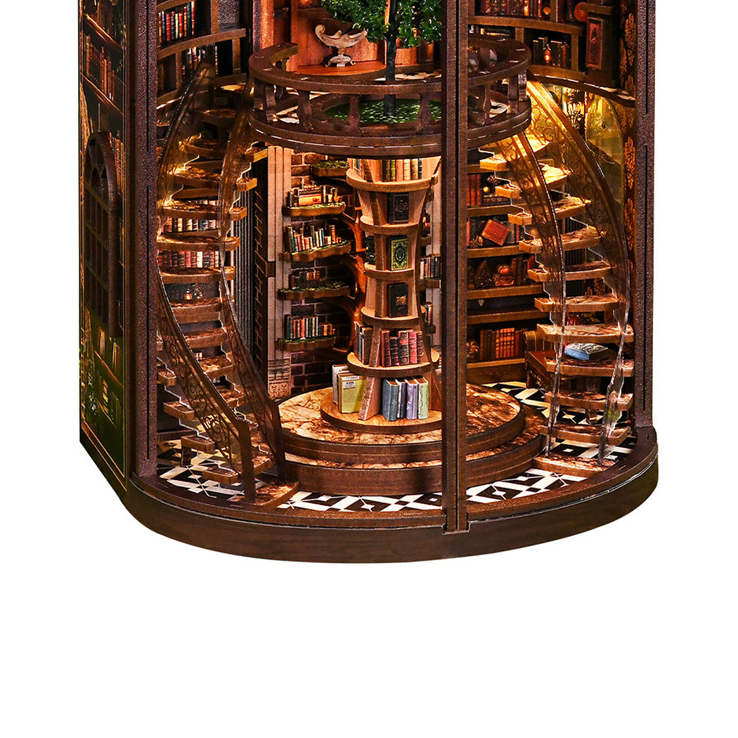 Miniature Library Kit Walnut 16x14x21cm